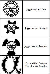 Juggermaster: Uhus symbols